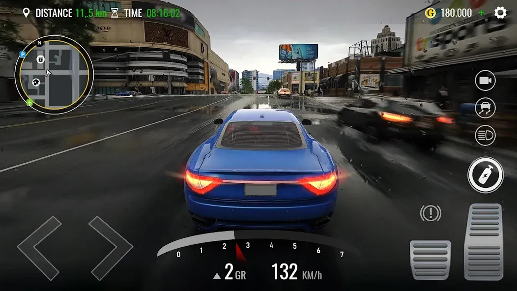 Traffic Driving Car Simulator на Андроид — Безлимитные деньги и топливо — скриншот 2 Traffic Driving Car Simulator на Андроид — Безлимитные деньги и топливо — скриншот 2