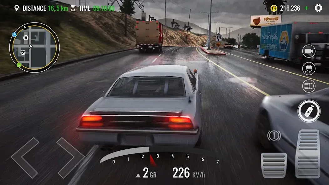 Traffic Driving Car Simulator на Андроид — Безлимитные деньги и топливо — скриншот 3 Traffic Driving Car Simulator на Андроид — Безлимитные деньги и топливо — скриншот 3