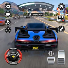 Traffic Driving Car Simulator на Андроид — Безлимитные деньги и топливо