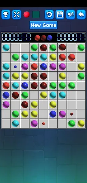 Lines 98 Classic - Color Lines Mod APK Без рекламы и бесконечные подсказки — Скачать на Андроид — скриншот 3 Lines 98 Classic - Color Lines Mod APK Без рекламы и бесконечные подсказки — Скачать на Андроид — скриншот 3