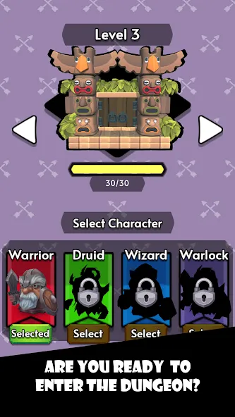 Скачать взломанную Dungeon Arena — Безлимитные деньги и усиленный урон — скриншот 1
