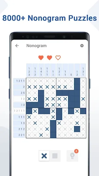 Nonogram - Fun Logic Puzzle MOD APK — Без рекламы и все уровни открыты — скриншот 2