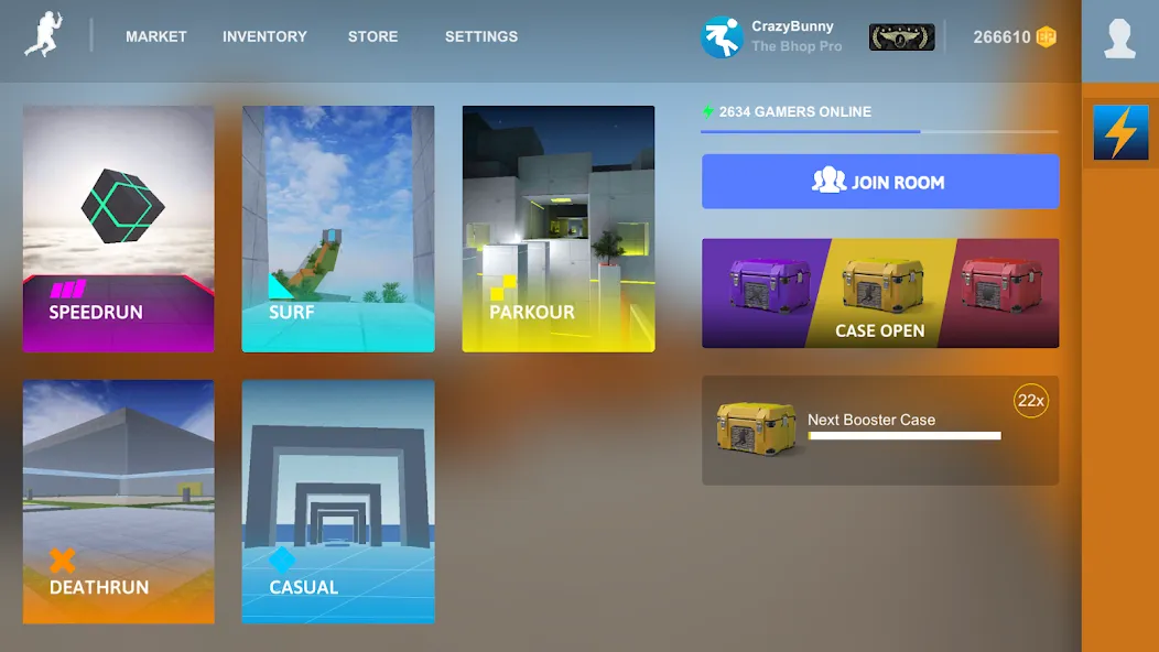 bhop pro на Андроид — Безлимитные деньги и все скины — скриншот 1 bhop pro на Андроид — Безлимитные деньги и все скины — скриншот 1