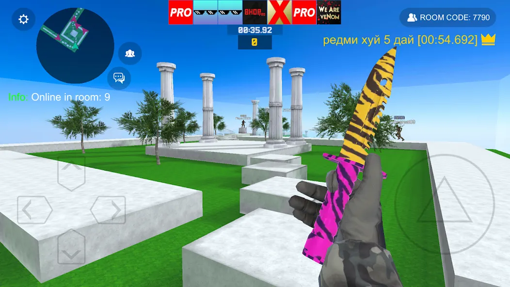 bhop pro на Андроид — Безлимитные деньги и все скины — скриншот 3 bhop pro на Андроид — Безлимитные деньги и все скины — скриншот 3