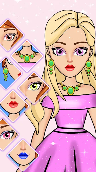 Скачать DIY Paper Princess Doll Games MOD APK — Открыты все наряды и уровни — скриншот 1