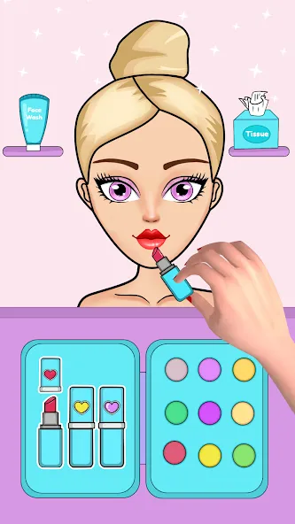 Скачать DIY Paper Princess Doll Games MOD APK — Открыты все наряды и уровни — скриншот 3