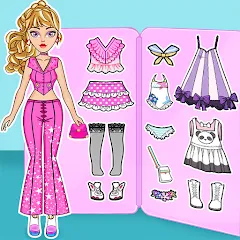 Скачать DIY Paper Princess Doll Games MOD APK — Открыты все наряды и уровни