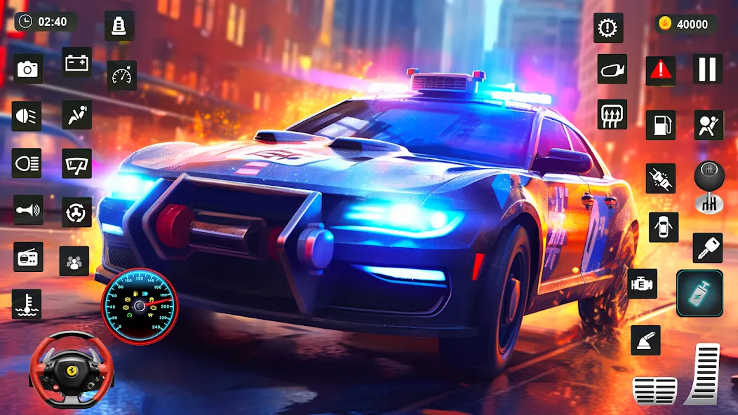 Police Car Kids Driving Game MOD — Новые полицейские машины и задания на Андроид — скриншот 4