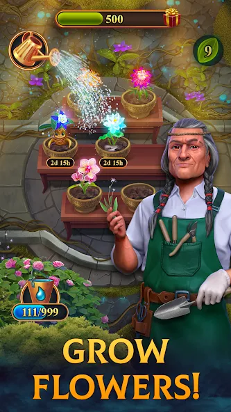 Скачать Clockmaker: Jewel Match 3 Game на телефон — Безлимитные монеты и жизни — скриншот 2