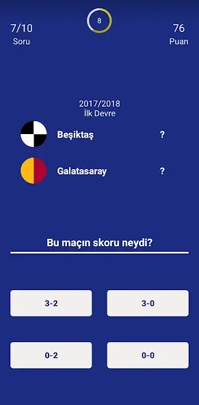 Скачать Türkiye Süper Ligi Bilgi Oyunu с модом — Безлимитные подсказки и очки — скриншот 4