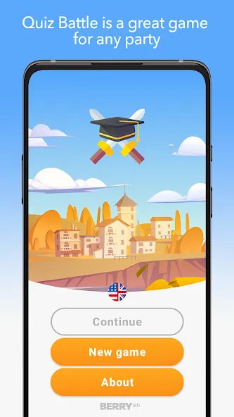 Скачать Quiz Battle MOD APK — Безлимитные подсказки и очки — скриншот 1