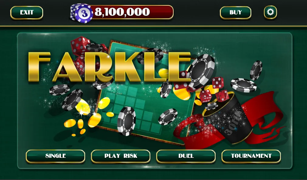 Скачать Farkle на Андроид — Безлимитные монеты и удача — скриншот 1