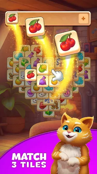 Tile Yard: Matching Game MOD APK — Безлимитные монеты и все уровни открыты — скриншот 1 Tile Yard: Matching Game MOD APK — Безлимитные монеты и все уровни открыты — скриншот 1