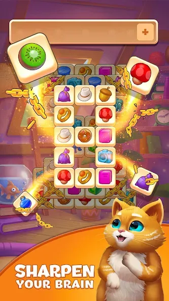 Tile Yard: Matching Game MOD APK — Безлимитные монеты и все уровни открыты — скриншот 2 Tile Yard: Matching Game MOD APK — Безлимитные монеты и все уровни открыты — скриншот 2