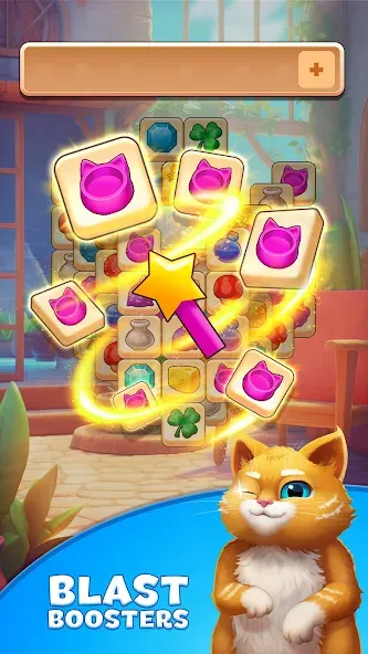 Tile Yard: Matching Game MOD APK — Безлимитные монеты и все уровни открыты — скриншот 3 Tile Yard: Matching Game MOD APK — Безлимитные монеты и все уровни открыты — скриншот 3