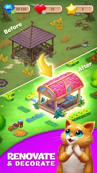Tile Yard: Matching Game MOD APK — Безлимитные монеты и все уровни открыты — скриншот 5 Tile Yard: Matching Game MOD APK — Безлимитные монеты и все уровни открыты — скриншот 5