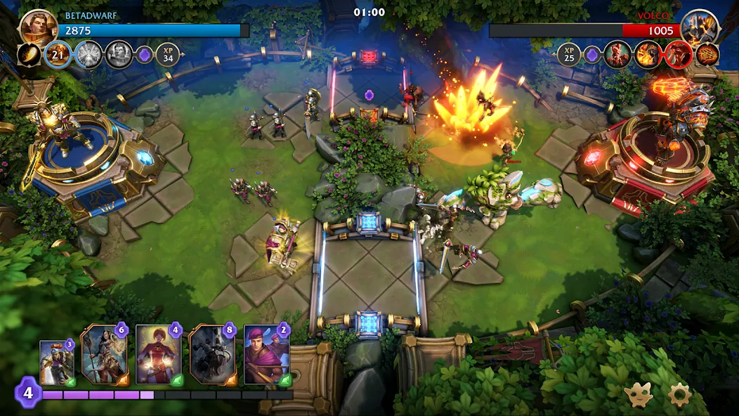 Minion Masters — Безлимитные ресурсы и все карты открыты — скриншот 1