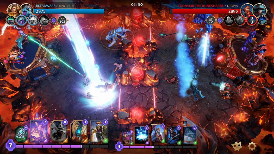 Minion Masters — Безлимитные ресурсы и все карты открыты — скриншот 2