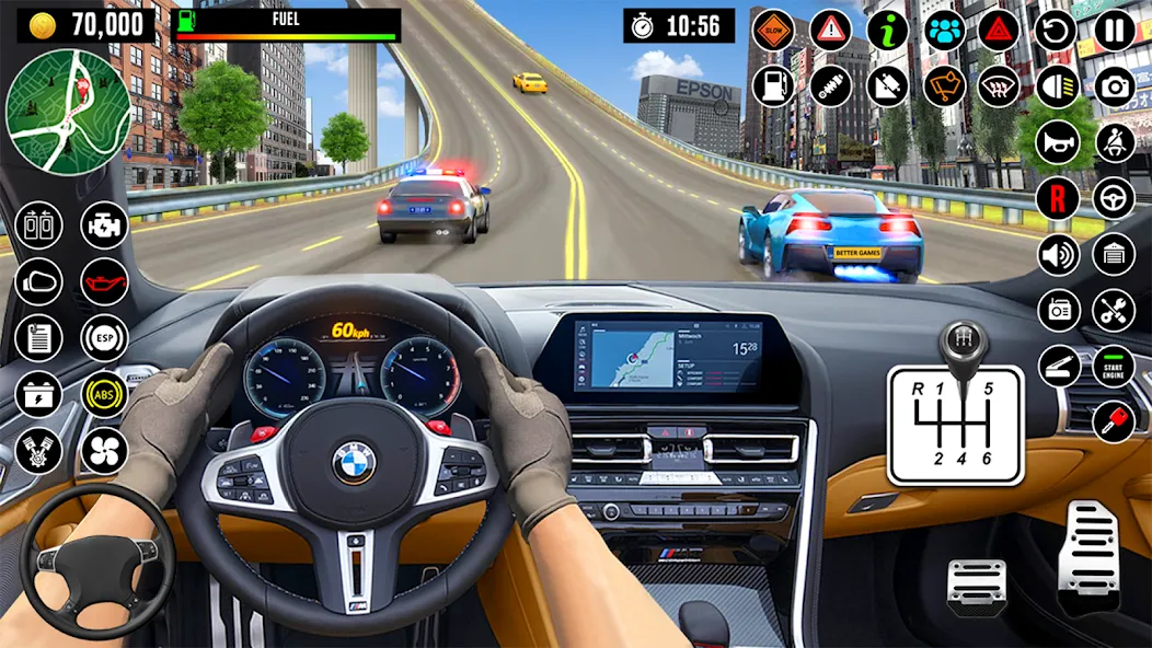 Скачать City Driving School Car Games (Мод: Безлимитные деньги и все машины открыты) на Андроид — скриншот 5