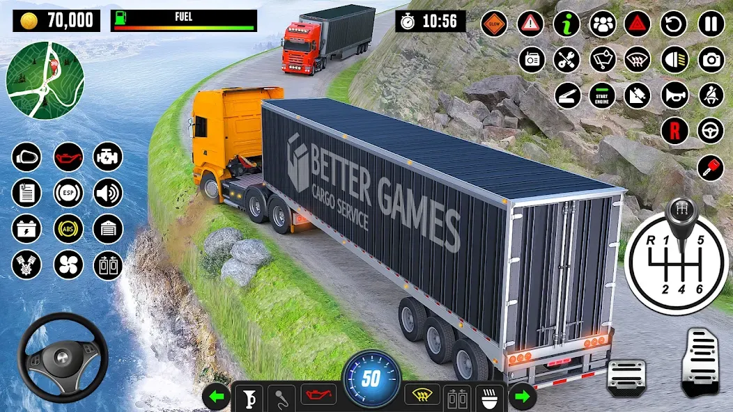 Truck Games - Driving School — Мод: Много денег и все машины открыты — скриншот 2 Truck Games - Driving School — Мод: Много денег и все машины открыты — скриншот 2