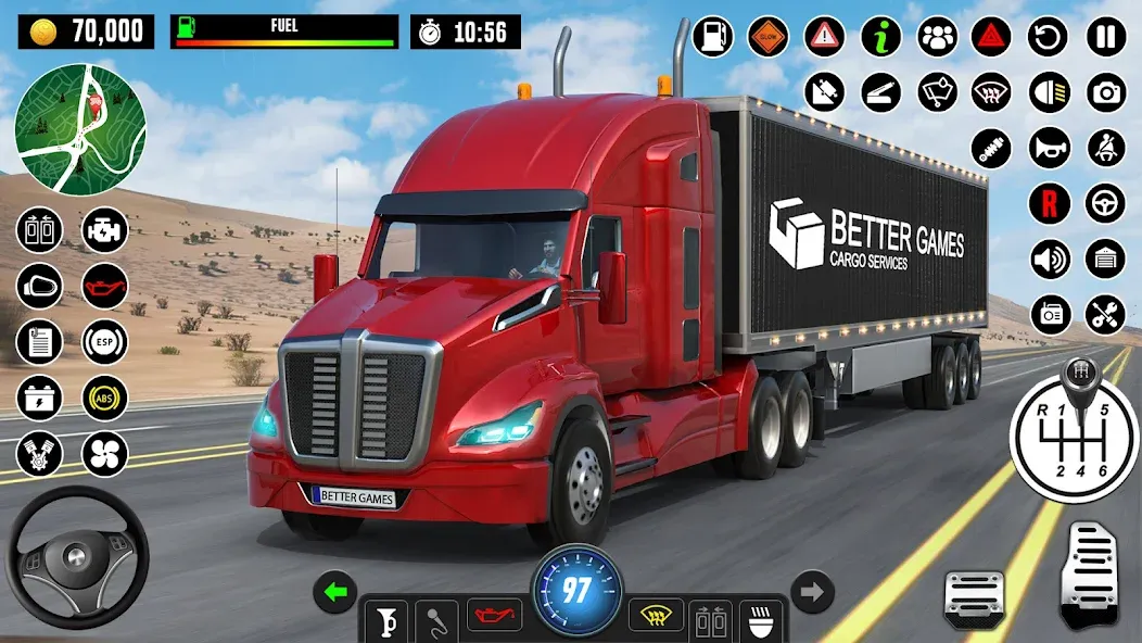 Truck Games - Driving School — Мод: Много денег и все машины открыты — скриншот 5 Truck Games - Driving School — Мод: Много денег и все машины открыты — скриншот 5