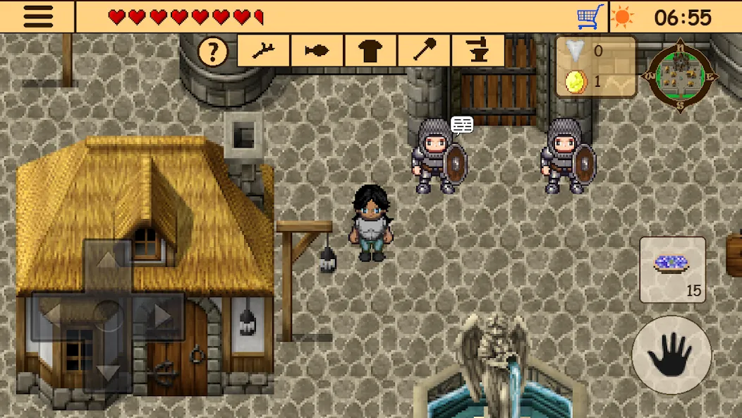 Survival RPG 3:Lost in time 2D Mod APK Безлимитные ресурсы и здоровье — Скачать на Андроид — скриншот 3