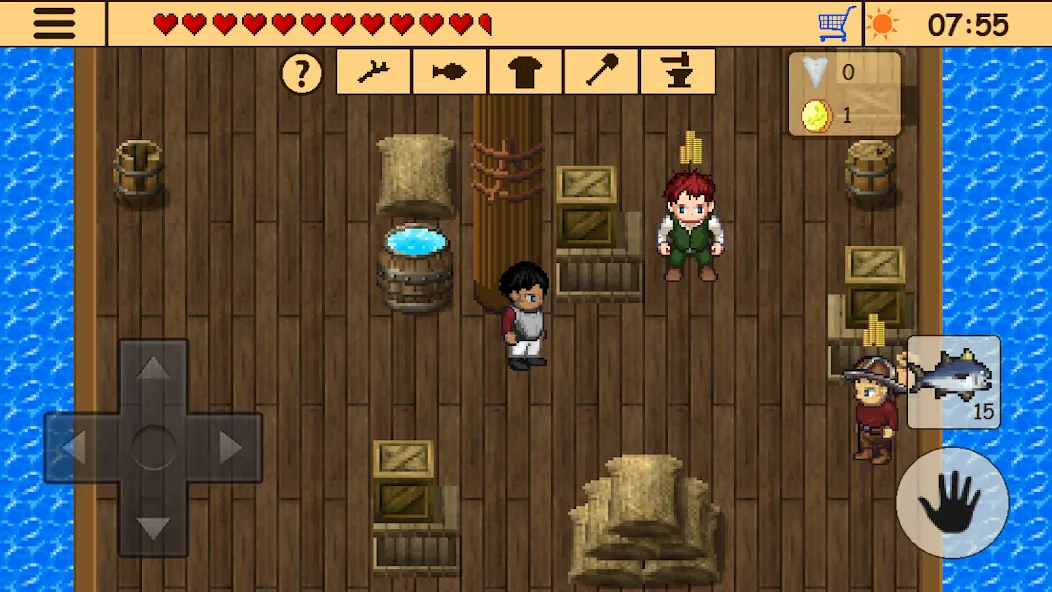 Survival RPG 3:Lost in time 2D Mod APK Безлимитные ресурсы и здоровье — Скачать на Андроид — скриншот 4