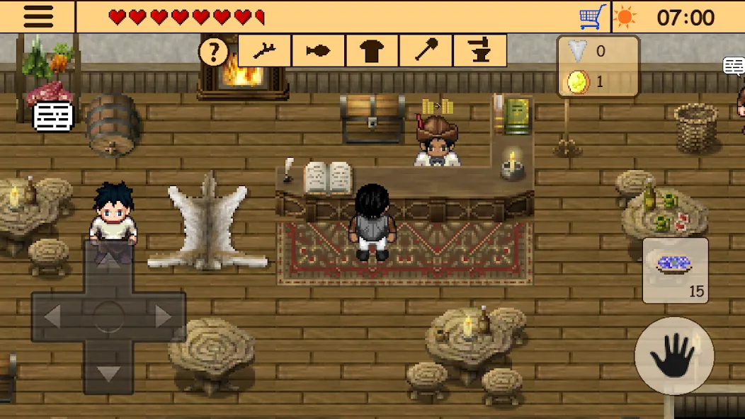 Survival RPG 3:Lost in time 2D Mod APK Безлимитные ресурсы и здоровье — Скачать на Андроид — скриншот 5