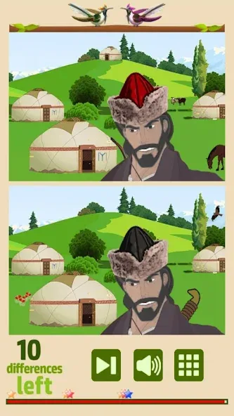 Скачать Find 10 Differences MOD APK — Подсказки без ограничений и все уровни открыты — скриншот 2