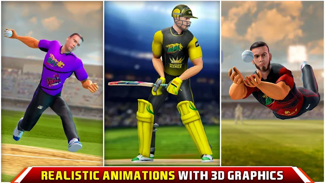 Скачать Bangladesh Cricket T20 Game (Мод: Безлимитные деньги и все команды открыты) на Андроид — скриншот 2