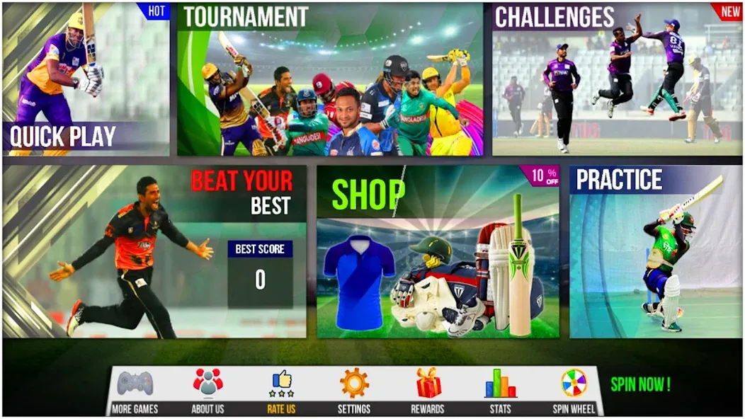 Скачать Bangladesh Cricket T20 Game (Мод: Безлимитные деньги и все команды открыты) на Андроид — скриншот 4