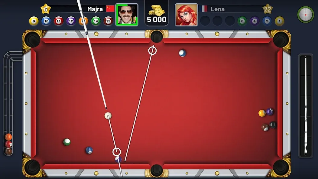 8 Pool Clash на Андроид — Безлимитные монеты и разблокированные столы — скриншот 1 8 Pool Clash на Андроид — Безлимитные монеты и разблокированные столы — скриншот 1