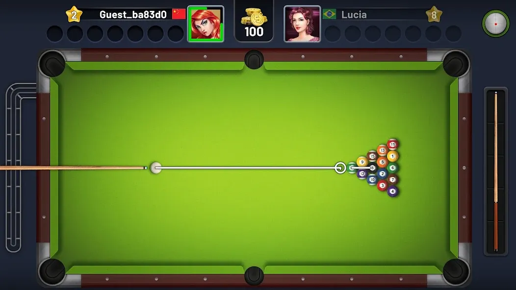 8 Pool Clash на Андроид — Безлимитные монеты и разблокированные столы — скриншот 2 8 Pool Clash на Андроид — Безлимитные монеты и разблокированные столы — скриншот 2