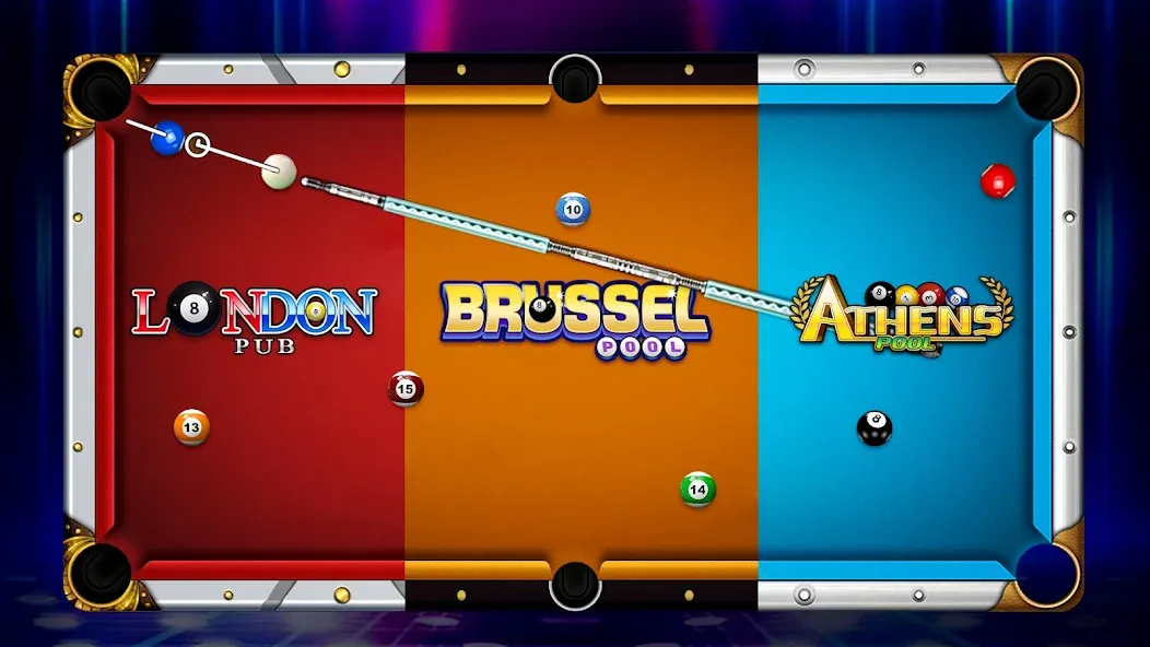 8 Pool Clash на Андроид — Безлимитные монеты и разблокированные столы — скриншот 5 8 Pool Clash на Андроид — Безлимитные монеты и разблокированные столы — скриншот 5