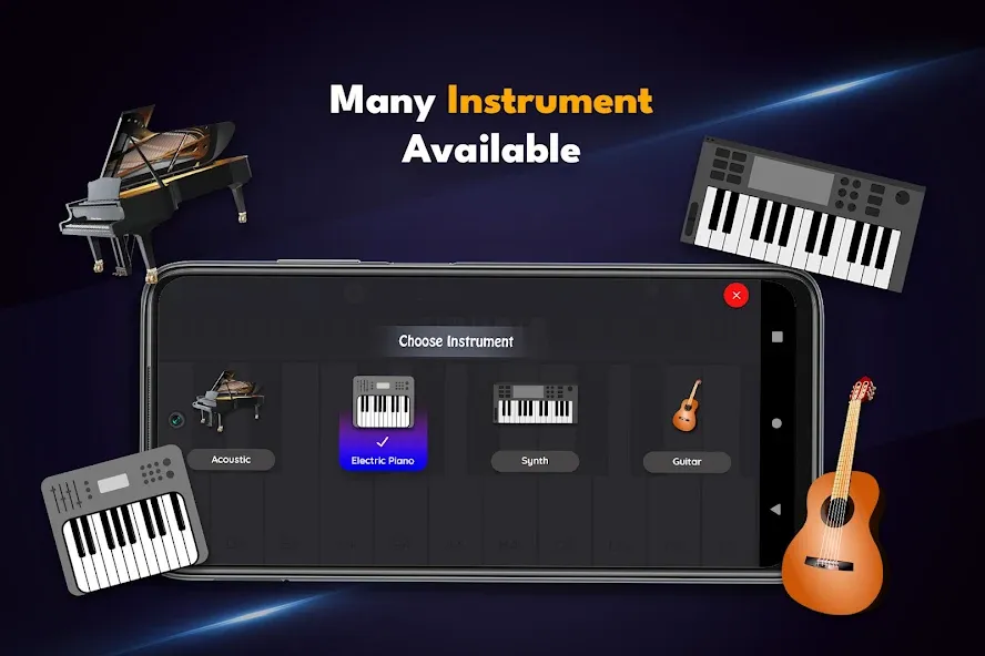 Скачать Real Piano Keyboard — Реалистичный звук и безлимитные ноты — скриншот 5