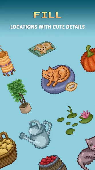 Pixel Art - Color House — Взломанная версия (Все раскраски открыты и без рекламы) — скриншот 3