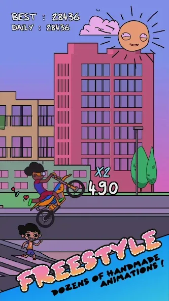 Summer Wheelie на Андроид — Безлимитное топливо и открыты все байки — скриншот 3