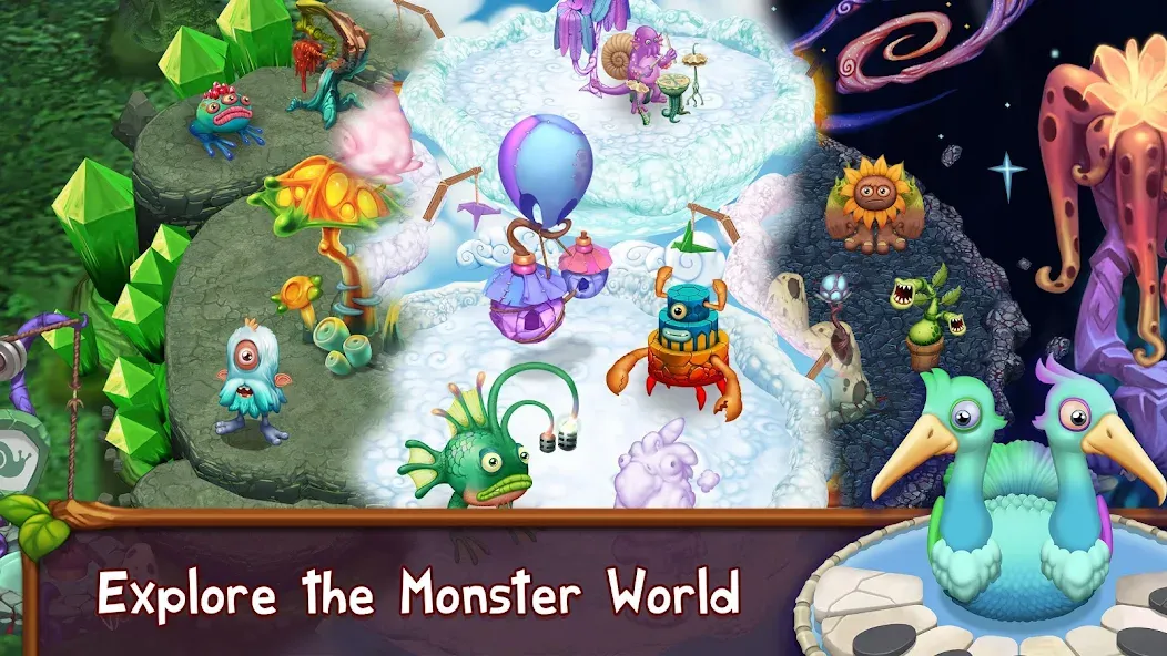 Скачать взломанную Singing Monsters: Dawn of Fire — Безлимитные ресурсы и ускоренное развитие — скриншот 4