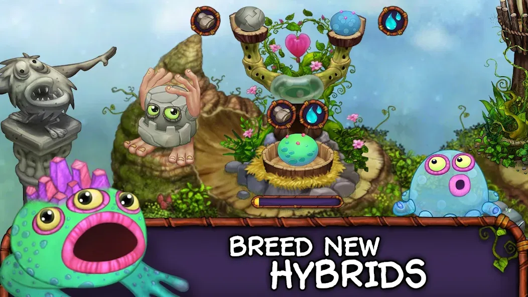 Скачать My Singing Monsters MOD APK — Безлимитные монеты и кристаллы — скриншот 2
