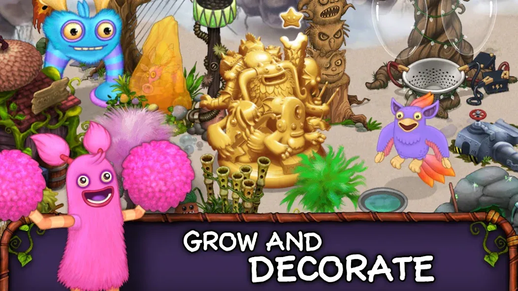 Скачать My Singing Monsters MOD APK — Безлимитные монеты и кристаллы — скриншот 3