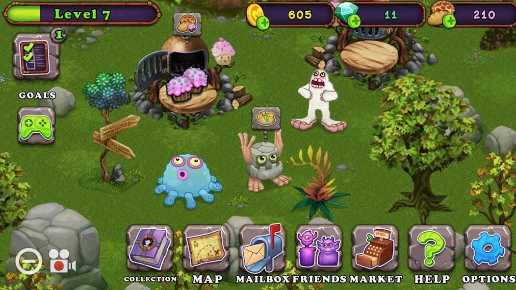 Скачать My Singing Monsters MOD APK — Безлимитные монеты и кристаллы — скриншот 5