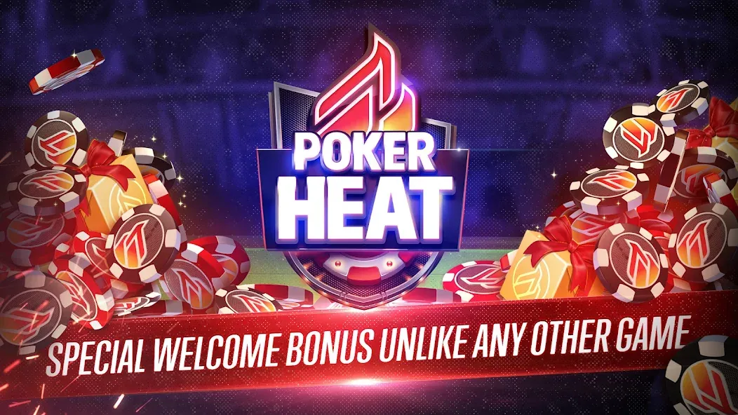 Взлом Poker Heat™ Texas Holdem Poker — Безлимитные фишки и все столы открыты — скриншот 4