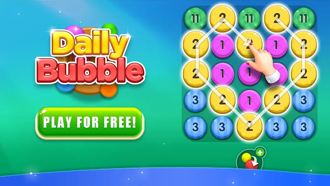 Скачать Daily Bubble на Android — Без рекламы и бесконечные жизни — скриншот 5
