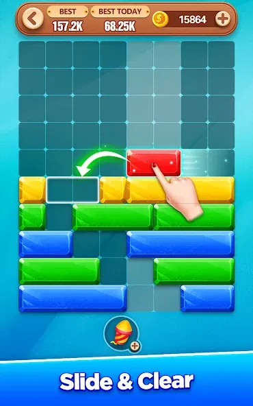 Block Crush - Puzzle Game (Мод Без рекламы и бесконечные подсказки) — скриншот 4