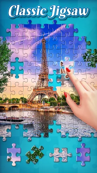 Jigsaw Puzzles MOD APK — Без рекламы и все пазлы открыты — скриншот 1