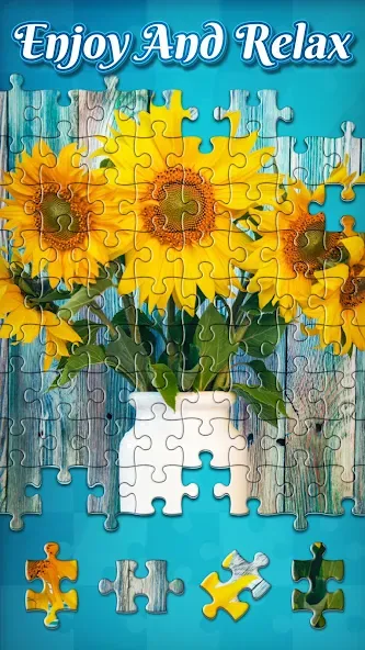 Jigsaw Puzzles MOD APK — Без рекламы и все пазлы открыты — скриншот 2