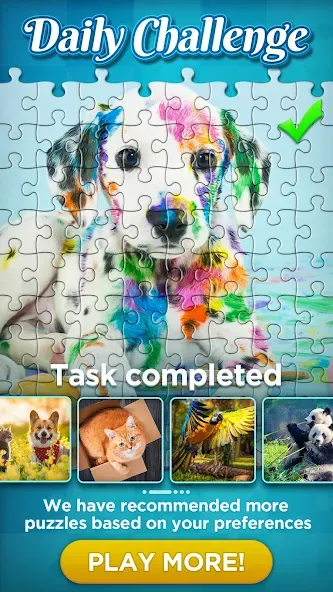 Jigsaw Puzzles MOD APK — Без рекламы и все пазлы открыты — скриншот 4