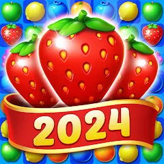 Взломанная Fruit Diary - Match 3 Games на Андроид — Безлимитные монеты и жизни