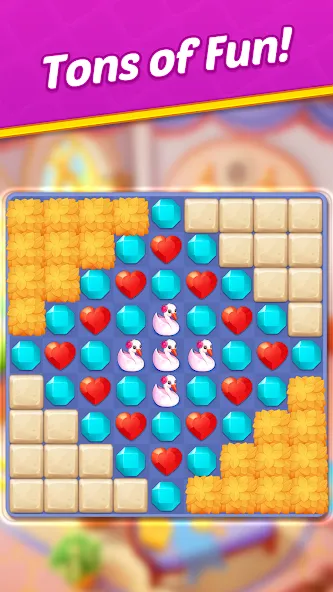 Jewel Manor - Home Design MOD APK на Android — Безлимитные деньги и открыты все уровни — скриншот 5