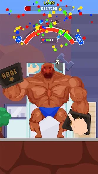 Скачать Tough Man — Безлимитные деньги и усиленный герой — скриншот 2